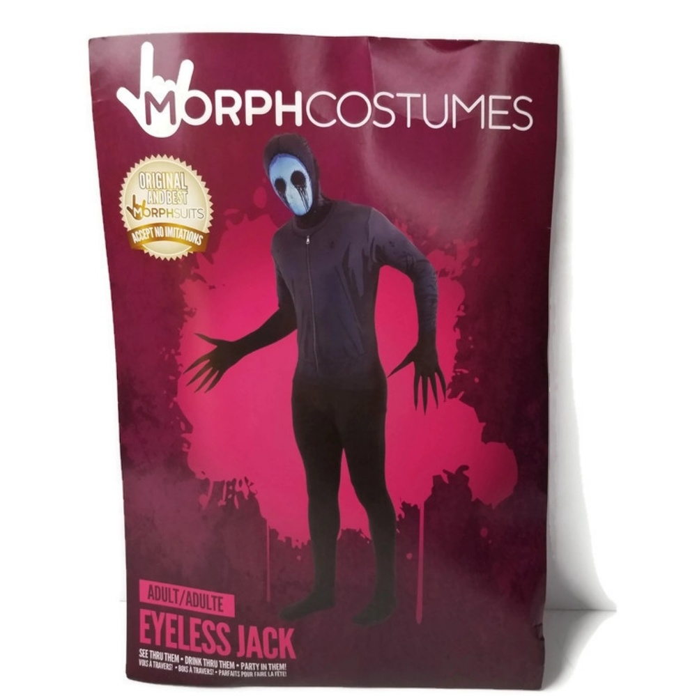 NEW Men's Eyeless Jack Morphsuit Adult XL